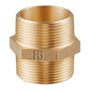 GUIDI bronze double nipple M-M 1"1/2 - foto originale Osculati Srl