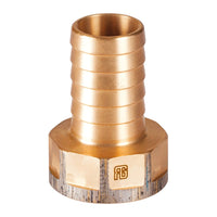 GUIDI bronze female hose connector 1"1/2 x 38 mm