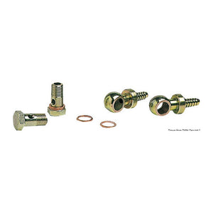 Kit 2 swivelling brass joints 8 mm - foto originale Osculati Srl