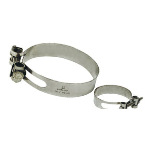 Heavy Duty hose clamp AISI 316 202/214 mm - foto originale Osculati Srl
