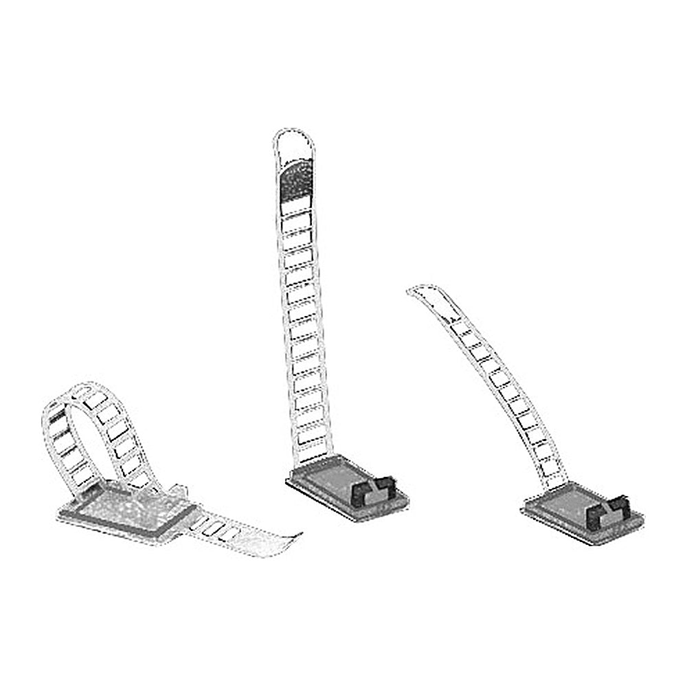 Adjustable cable clamp w/ screw max 26 mm (pack of 100) - foto originale Osculati Srl