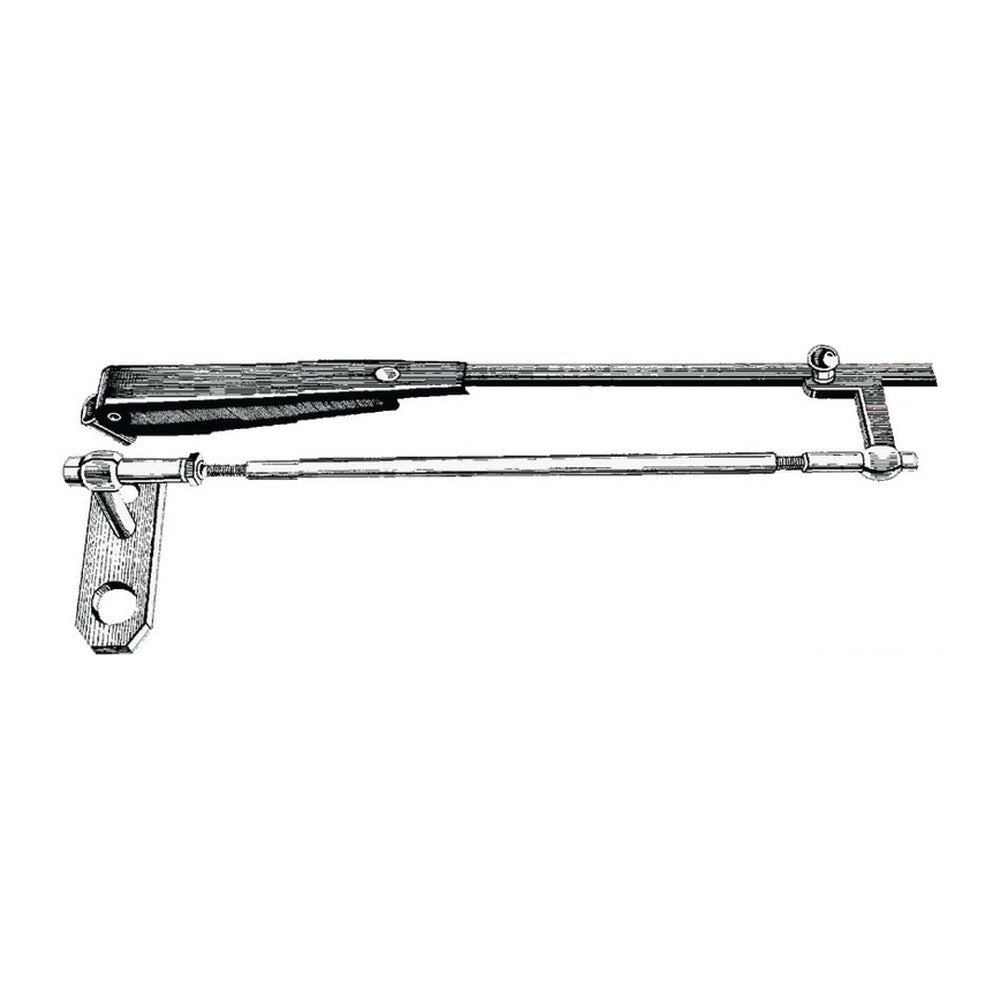 SS parallelogram arm f. windshield wiper 305/360mm - foto originale Osculati Srl