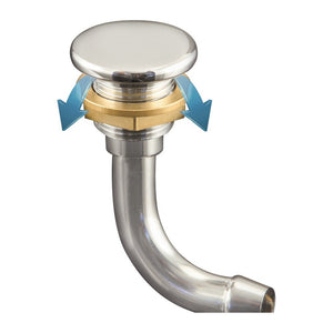 Full Flush chromed brass fuel vent 90° Ø 19 mm - foto originale Osculati Srl