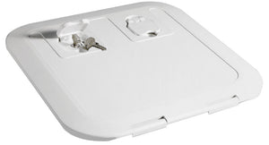 Flush inspection hatch RAL 7042 600 x 350 mm - foto originale Osculati Srl