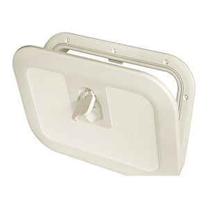 Flush inspection hatch RAL 9001 380 x 280 mm - foto originale Osculati Srl