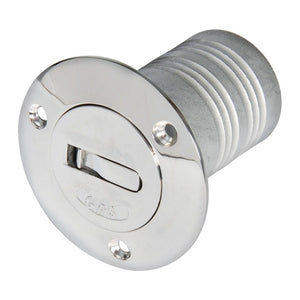 Chromed brass deck plug FUEL 38 mm - foto originale Osculati Srl