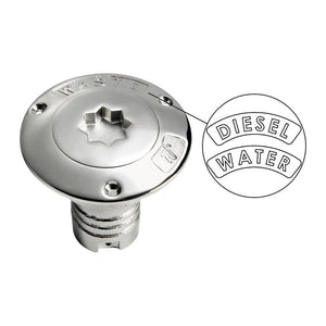Water deck filler AISI 316 38 mm - foto originale Osculati Srl