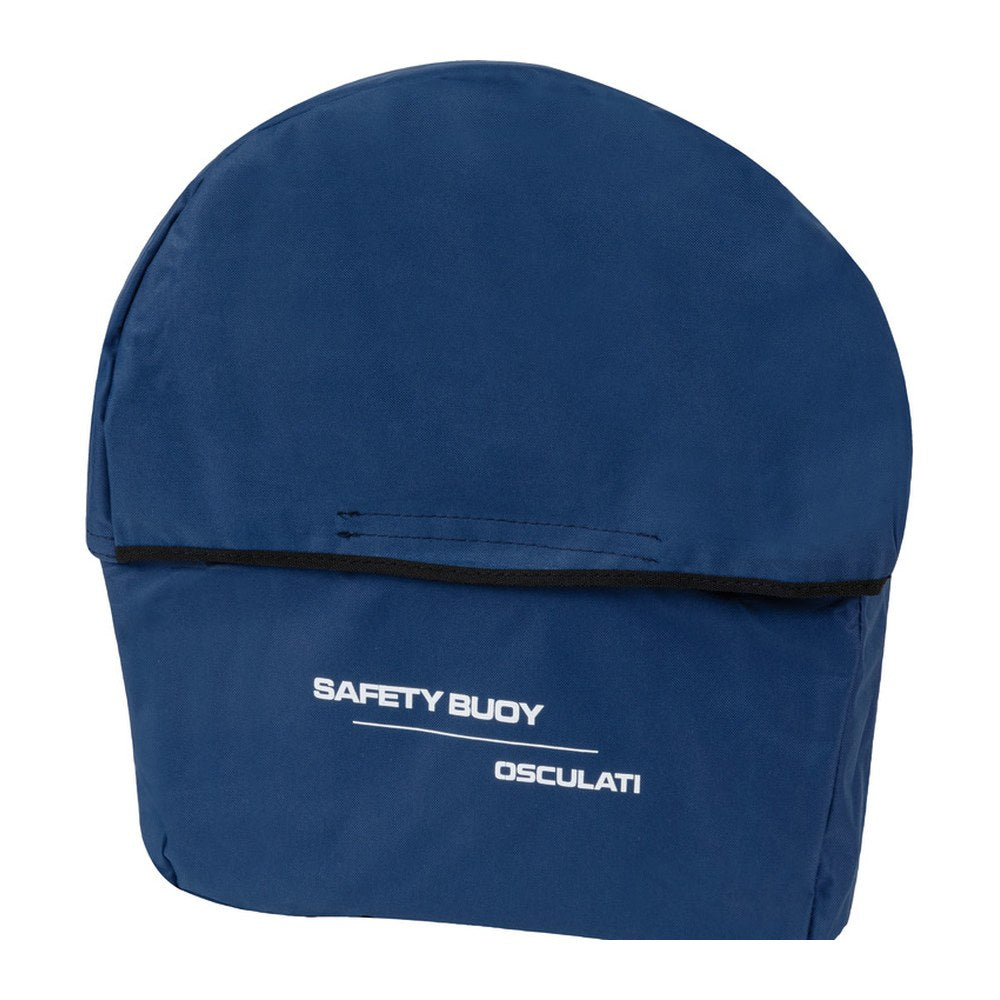 Horseshoe lifebuoy w/ blue cover - foto originale Osculati Srl
