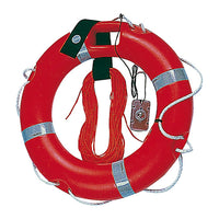 Boia circular c/ luz de salvamento e cabo 40 x 64 cm