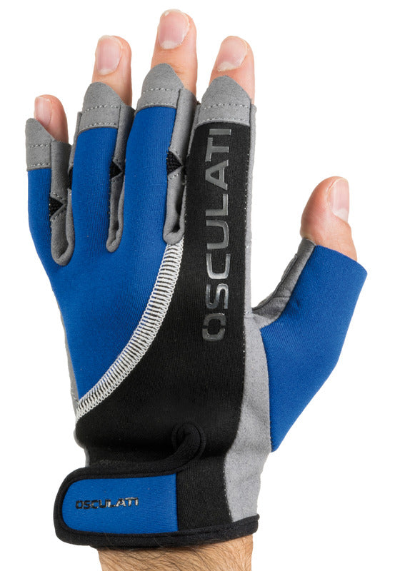 Neoprene sailing gloves hub fingers XL - foto originale Osculati Srl