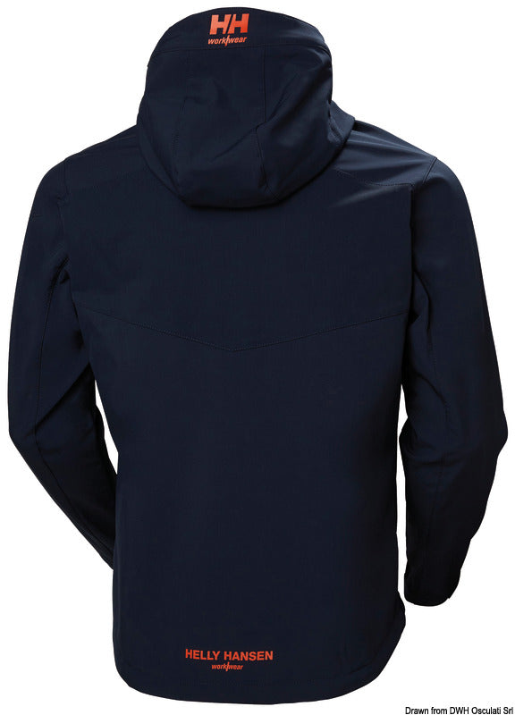 Helly Hansen HH Chelsea Evo Hooded Softshell navy blue XXL - foto originale Osculati Srl