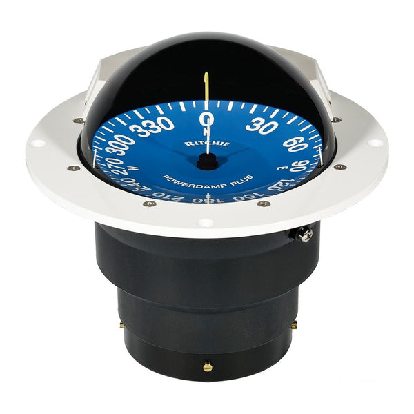 Brújula RITCHIE Supersport 5", blanco/azul
