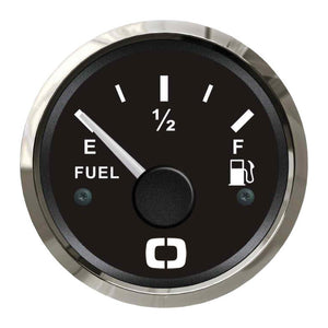 Fuel level gauge 10/180 ohm black/glossy - foto originale Osculati Srl