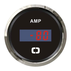 Digital ammeter w/shunt black/glossy - foto originale Osculati Srl