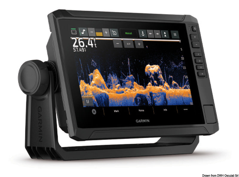 GARMIN echoMAP UHD2 chartplotter 92sv w/ transducer - foto originale Osculati Srl