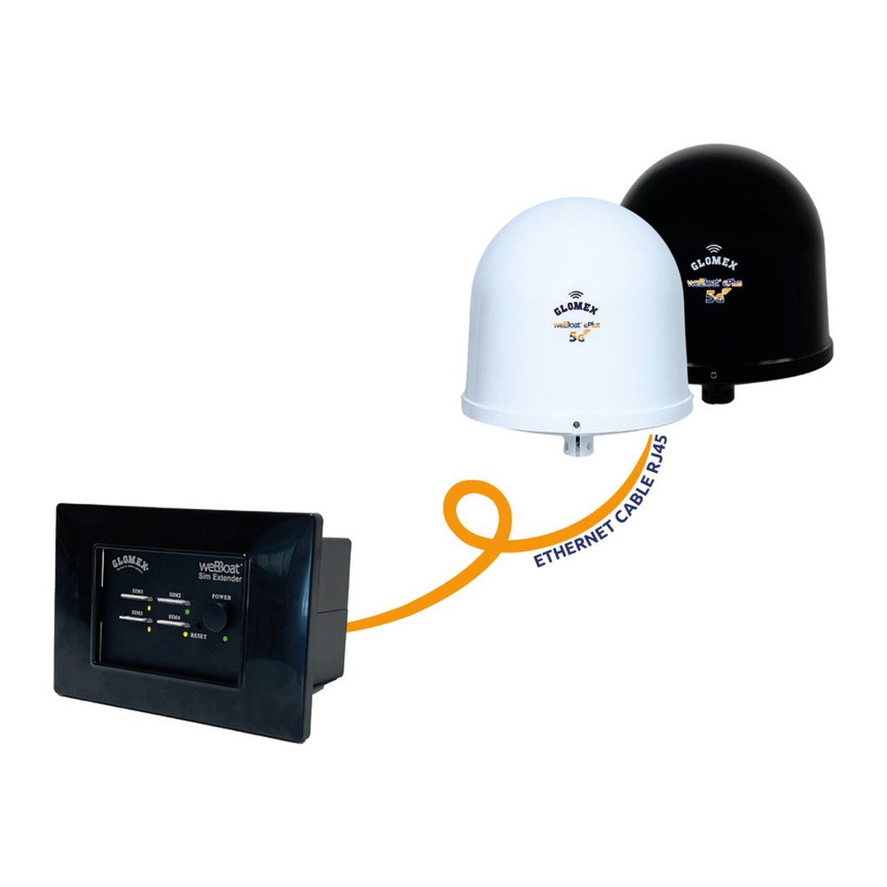 GLOMEX weBBoat® ePlus 5G with SIM extender - foto originale Osculati Srl