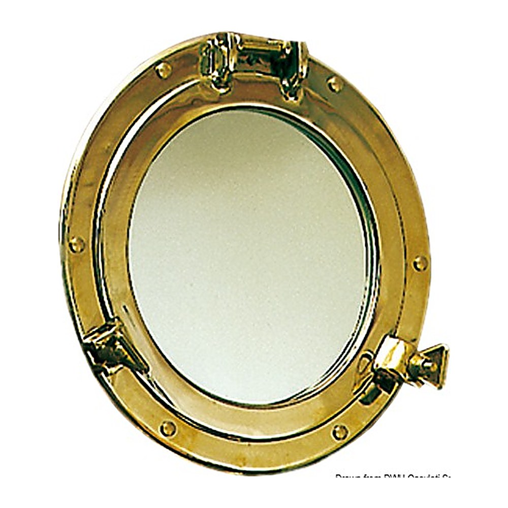 Porthole mirror Ø 210 mm - foto originale Osculati Srl