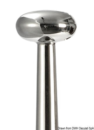 Flagstaff 610 mm Ø 25 mm - foto originale Osculati Srl