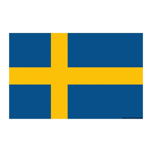 Flag Sweden 40 x 60 cm - foto originale Osculati Srl
