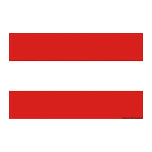 Flag Austria 80 x 120 cm - foto originale Osculati Srl