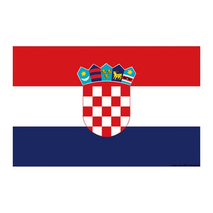 Flag Croatia 70 x 100 cm - foto originale Osculati Srl