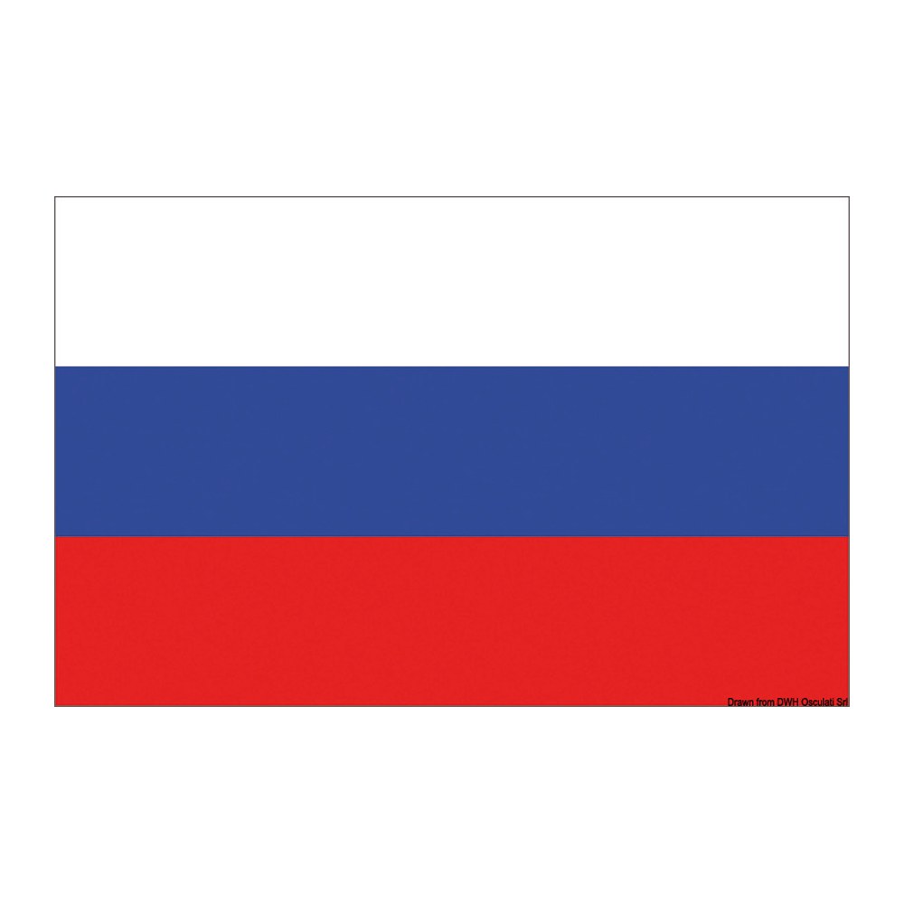 Flag Russia 70 x 100 cm - foto originale Osculati Srl