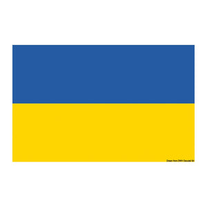 Flag Ukraine 50 x 75 cm - foto originale Osculati Srl