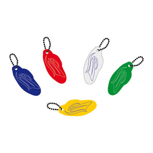 Softfoam keyring Motorboat white (pack of 10) - foto originale Osculati Srl