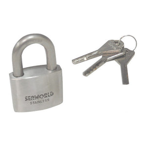 Heavy duty AISI316 padlock arc 50 mm - foto originale Osculati Srl