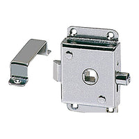 WC-Schloss Messing, verchromt 70x45 mm
