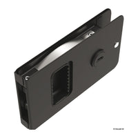 Southco Fecho embutido para portas de entrada preto standard