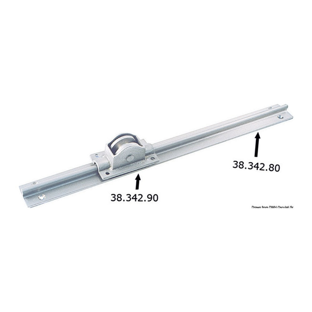 Nickel-plated brass car 64x37 mm - foto originale Osculati Srl