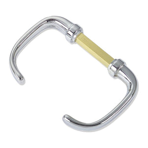 Classic Classic chromed brass handle 80x35 mm - foto originale Osculati Srl