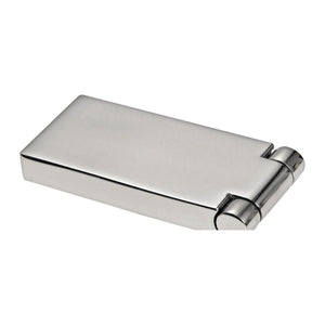 Built-in hinge mirror-polished AISI316 75x35 mm - foto originale Osculati Srl