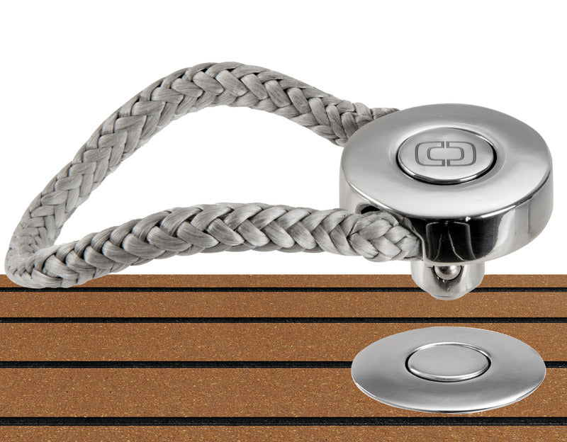 Rapid lock system-base ø33*53h ss316 black - foto originale Osculati Srl