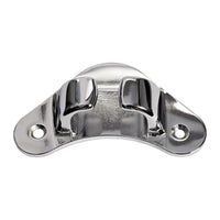 Universele leiklamp spiegelgepolijstAISI316 105x60mm