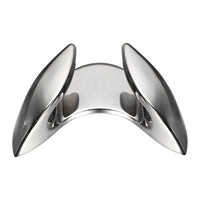 Capri RVS boegleiklamp 105mm