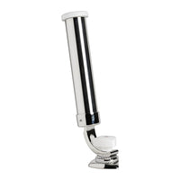 Angelrutenhalter Rohr u.Grundplatte AISI316 46 mm