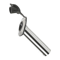 Porte-canne à encastrer laiton chromé 42 mm
