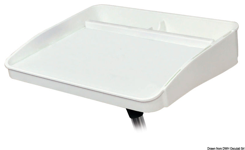 Oceansouth Bait tray to be fitted to rod holders 460 x 375 mm - foto originale Osculati Srl