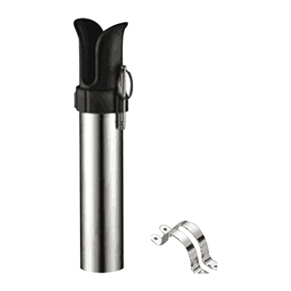 Wall mounting SS rod holder - foto originale Osculati Srl