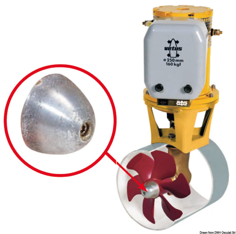 Tecnoseal Spare anode for Vetus Bow 25 - foto originale Osculati Srl