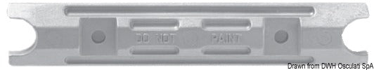 Tecnoseal Magnesium rod anode for Yamaha und Mariner - foto originale Osculati Srl