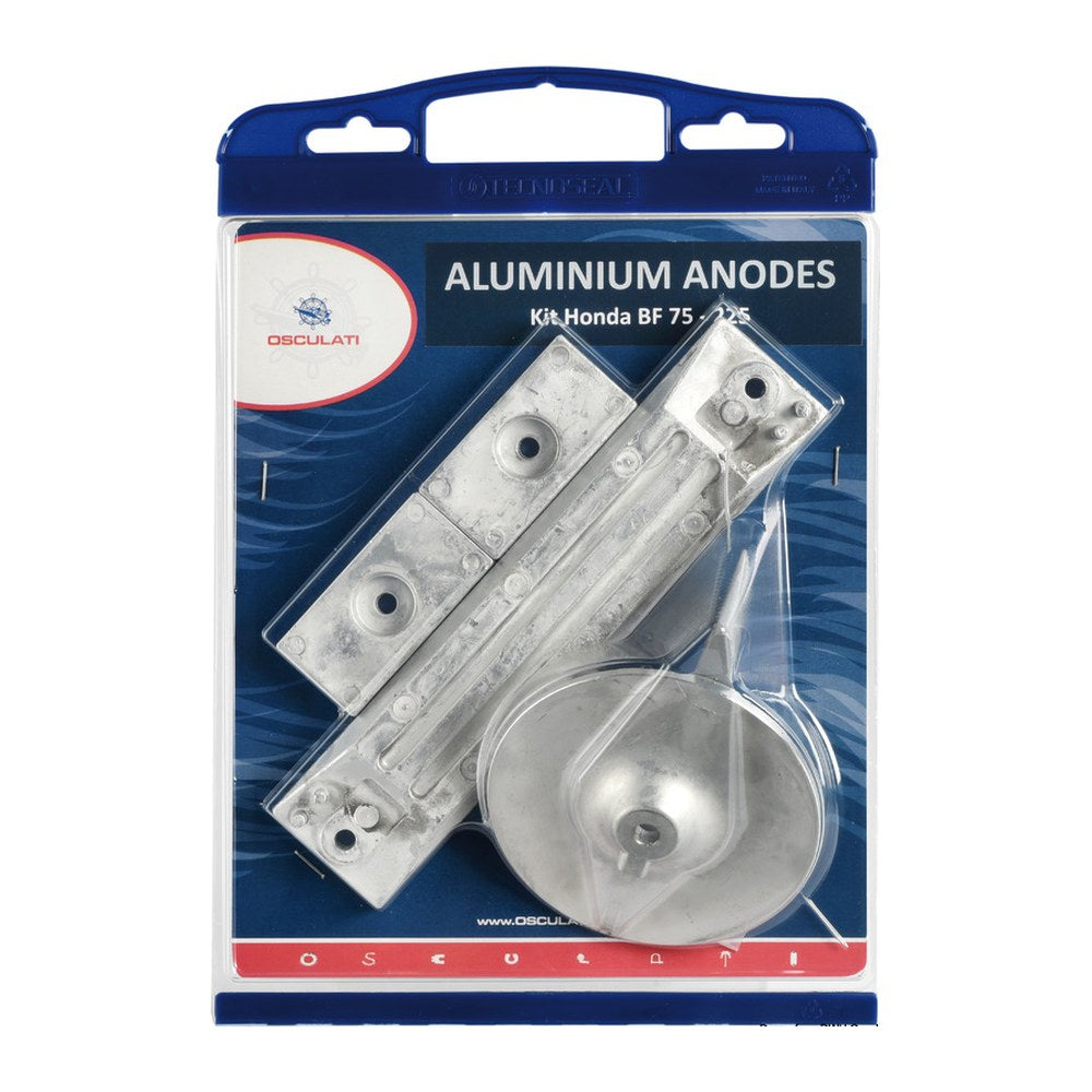 Osculati by Tecnoseal Zinc anode kit for Honda outboards 75/225 HP - foto originale Osculati Srl