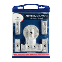 By Tecnoseal Kit anodes zinc pour Verado 6 8 pcs