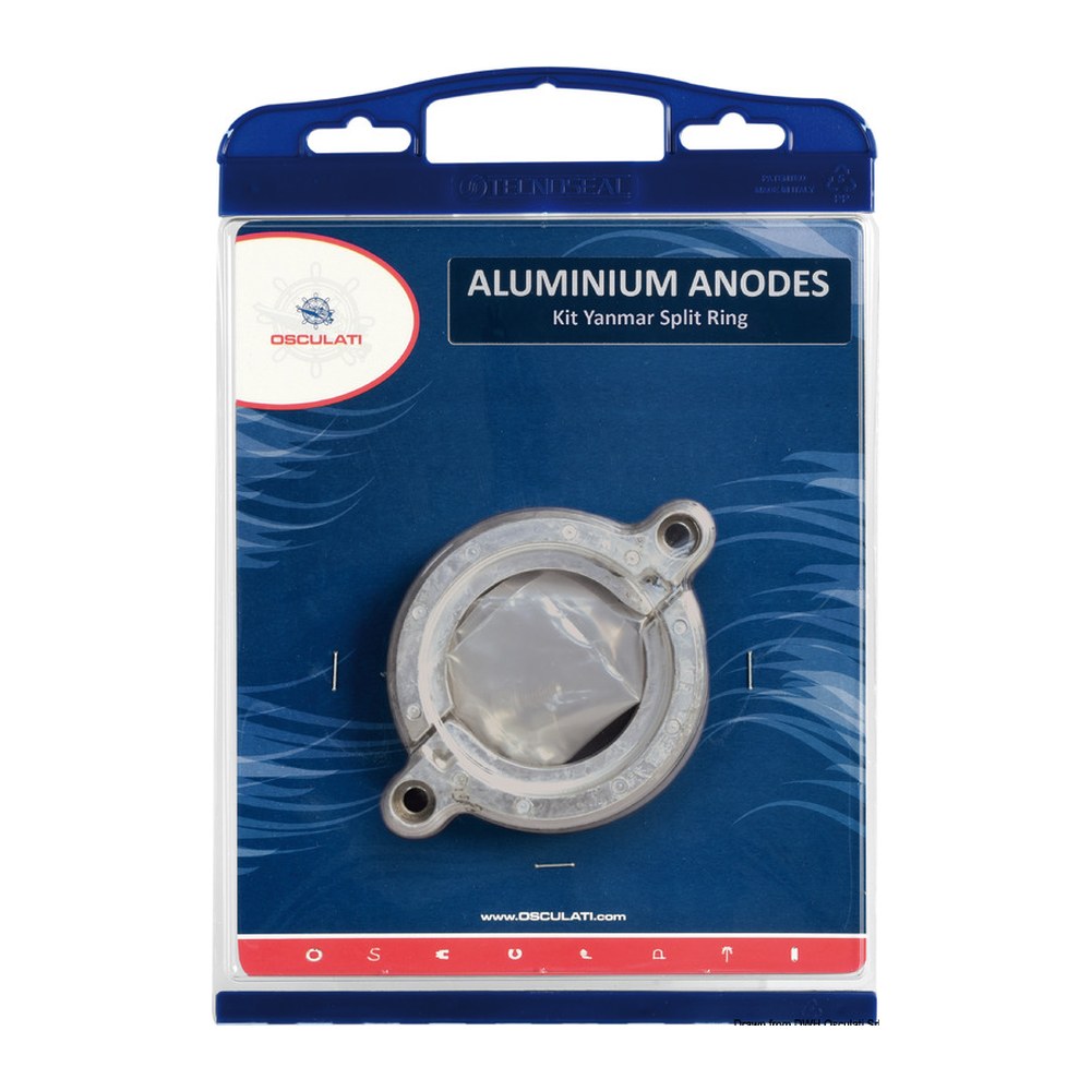 Osculati by Tecnoseal Openable aluminium leg anode SD20>SD60 - foto originale Osculati Srl