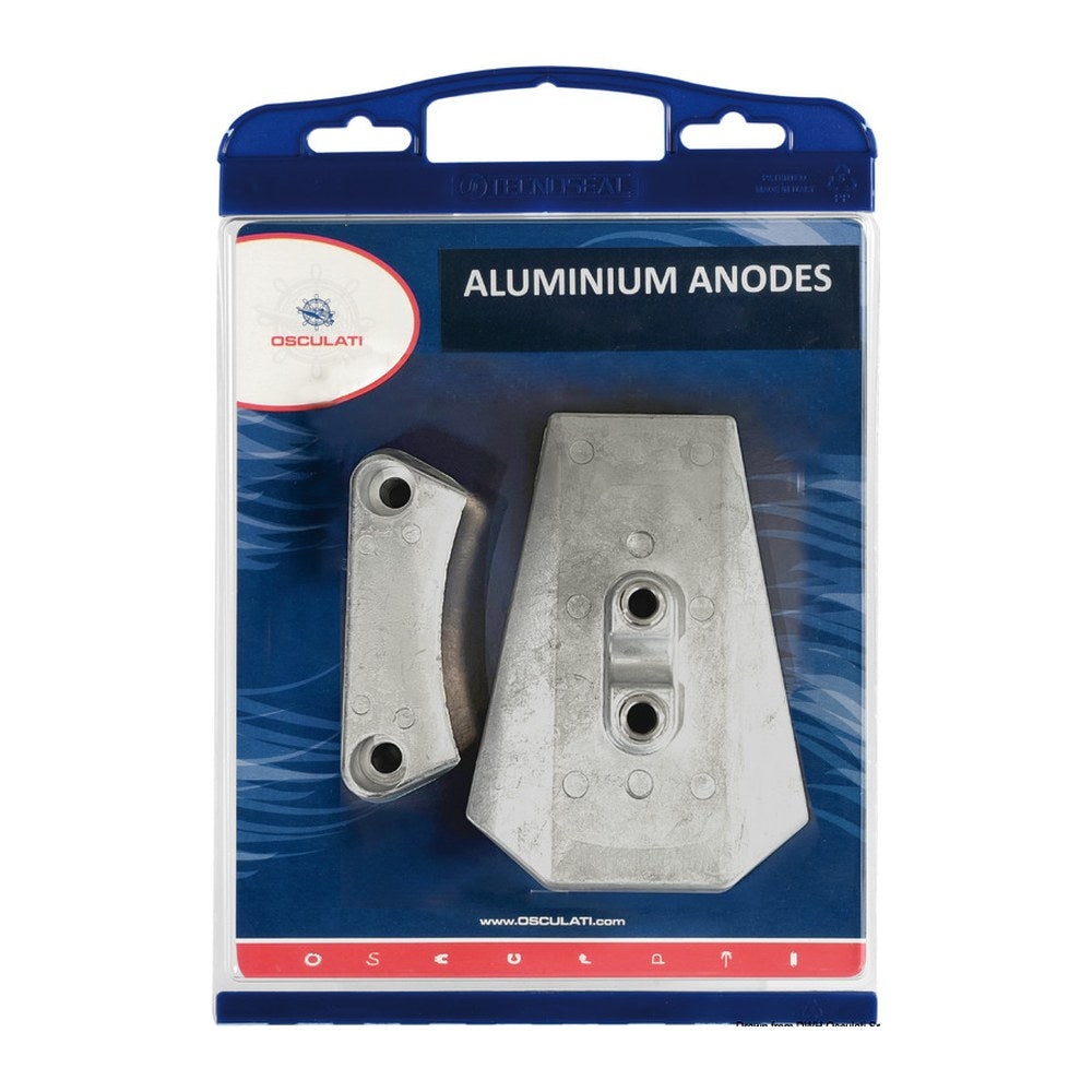 Osculati by Tecnoseal 2-pcs magnesium anode kit DPI - foto originale Osculati Srl