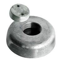 Tecnoseal Anode zinc à fixation cachée Ø 120 mm