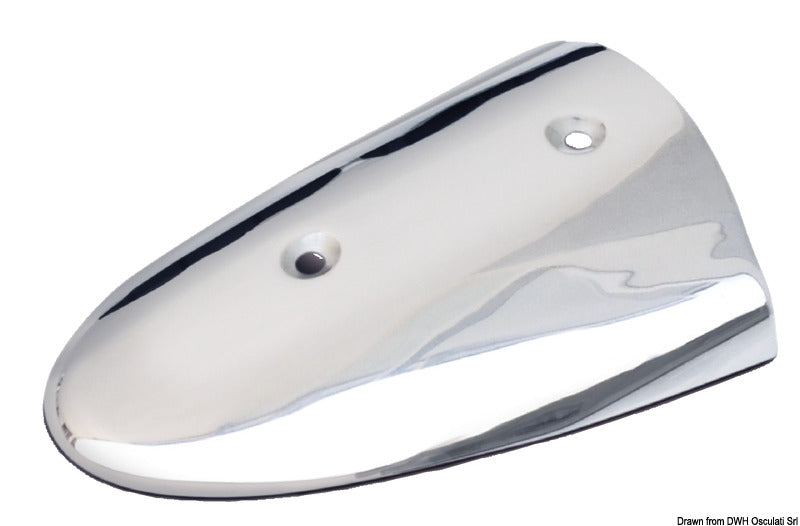 Tessilmare SPHAERA 50 fender profile SS end cap for slim base - foto originale Osculati Srl