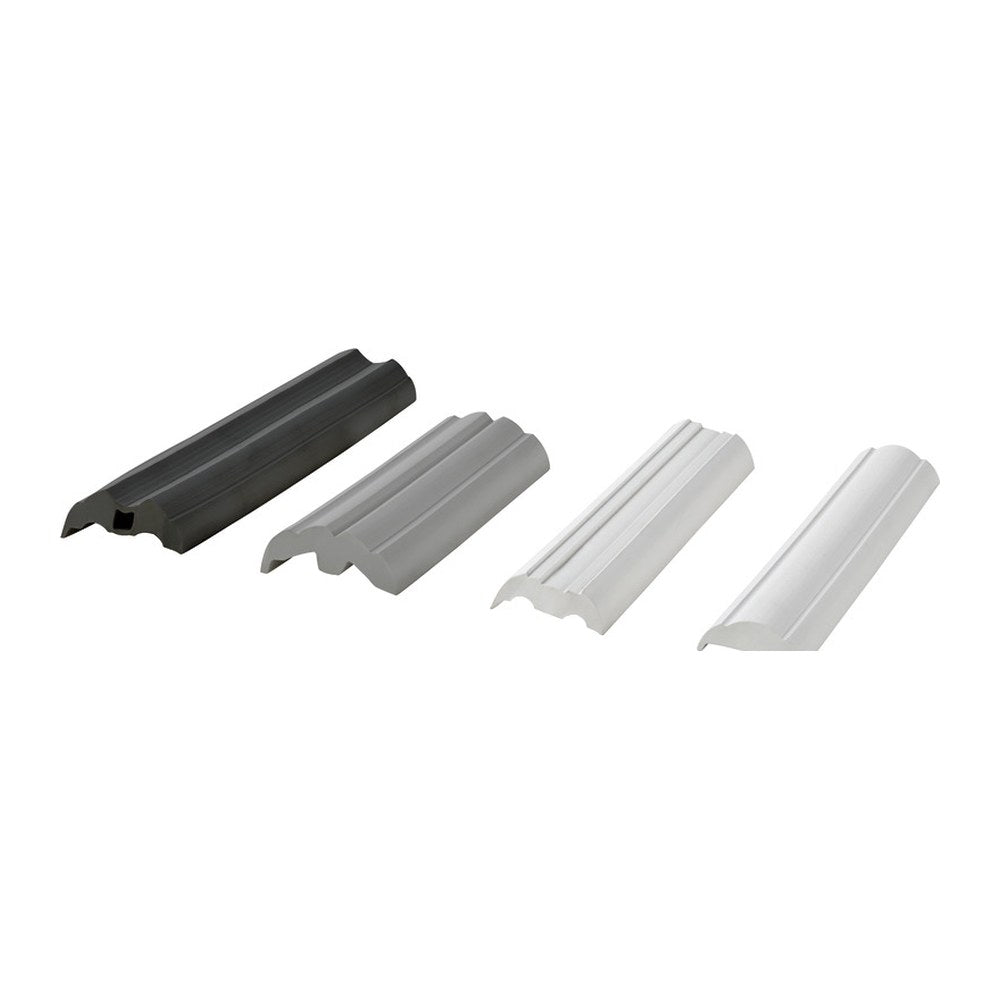 Douglas marine Grey PVC base for fender profile 28 flared (pack of 24) - foto originale Osculati Srl